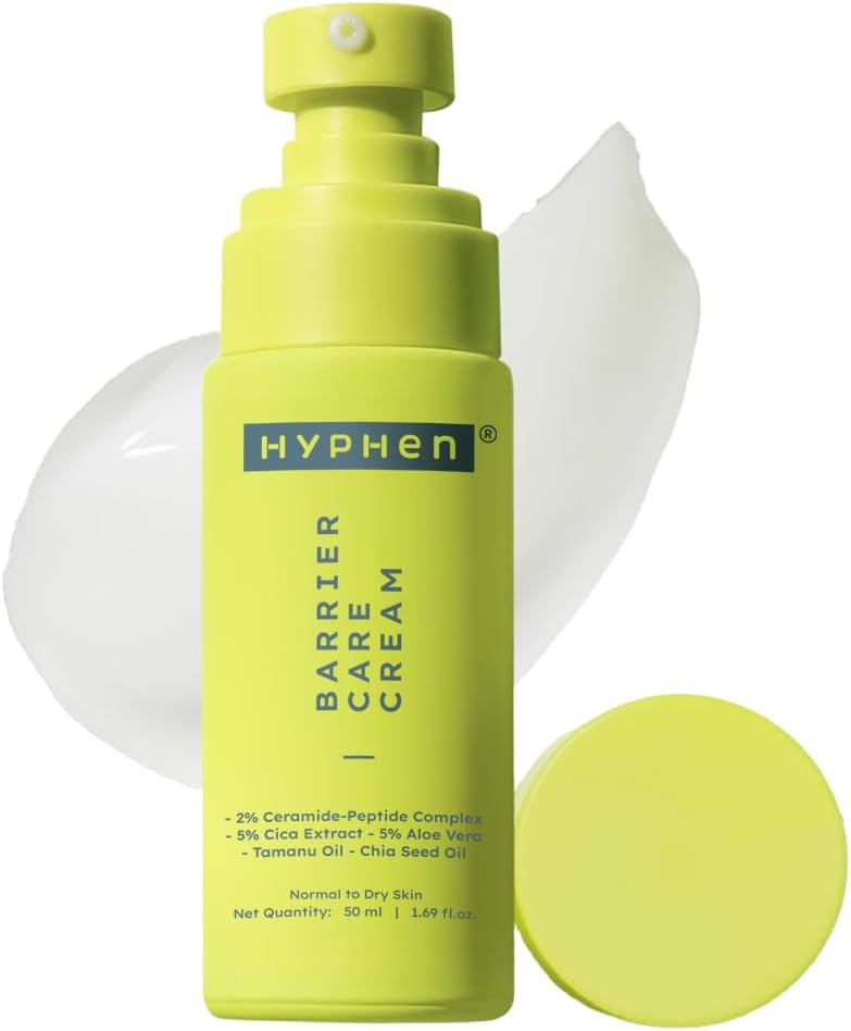 2% Ceramide-Peptide Complex Barrier Repair Face Moisturizer- Normal to Dry Skin | Lightweight Gel Cream, Oil-Free Hydration for dry skin | Non-Comedogenic Non Sticky Cream for Women, Men -50ml