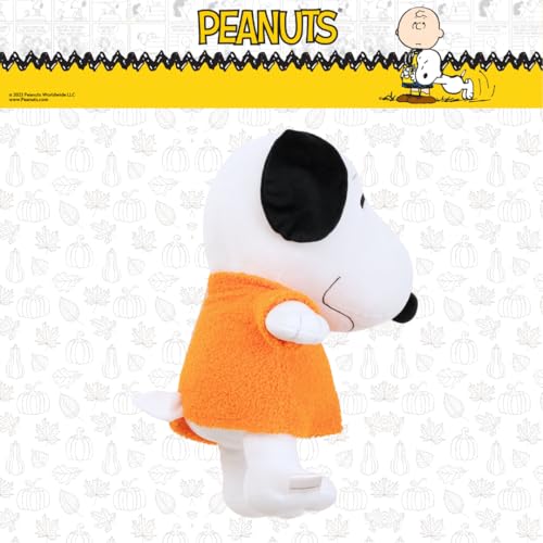 Image of Peanuts Snoopy Cozy Sweater Fall Bedding Super Soft Plush Cuddle Pillow Buddy, (Officially Licensed Product) By Franco