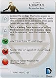 Heroclix DC War of Light #034 Aquaman Figure Complete with Character Card