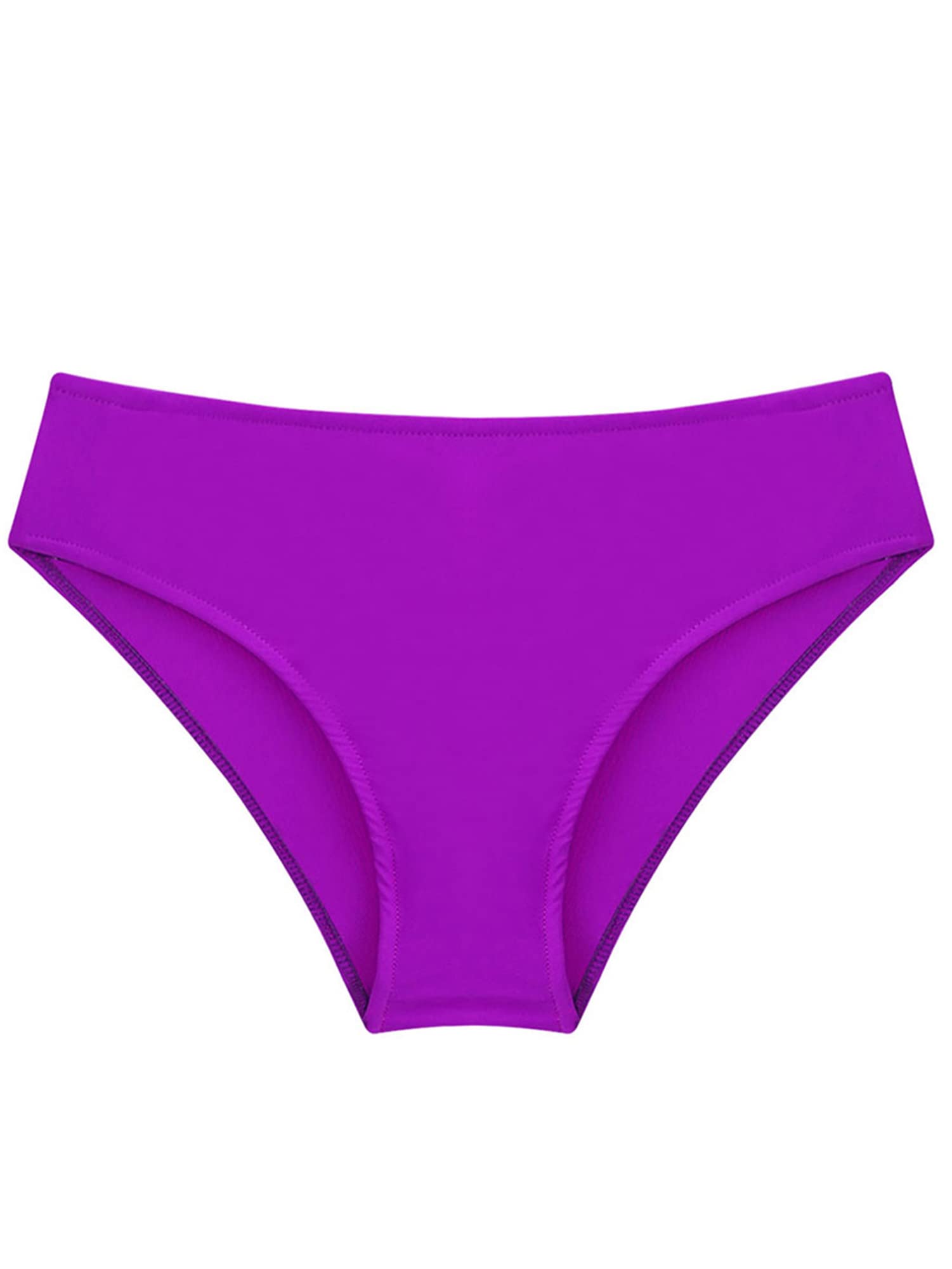 IEFIEL Braguita Bañador para Niña Braguita de Playa Natación Braga de Bikini con Estampado Flores Hawaiano Ropa de Baño Secado Rápido 3-16 Años
