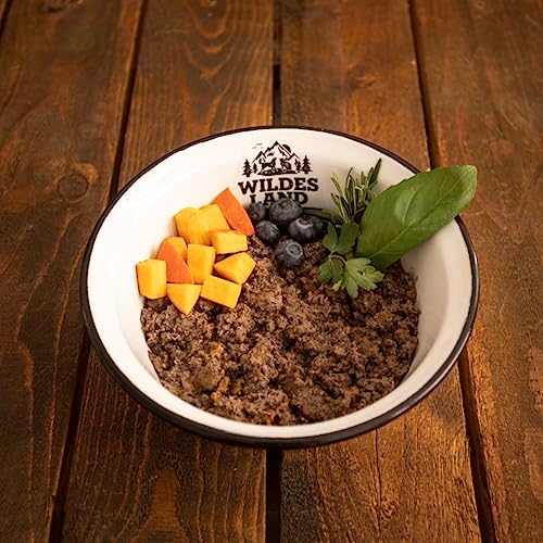 Wildes Land Nassfutter für Hunde, Ziegengeschmack, 6 x 800 g