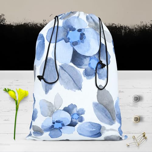 Image of ArtzFolio Summer Flowers D2 | Reusable Sack Bag | Bag for Gym, Storage, Vegetable & Travel