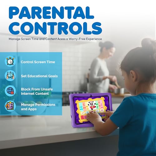 Image of Contixo 10 inch Kids Tablet - K103 Android Learning Tablet with Exclusive Games and Educational Apps, 32GB Storage, WiFi, Parental Controls & Kid-Proof Case - Purple