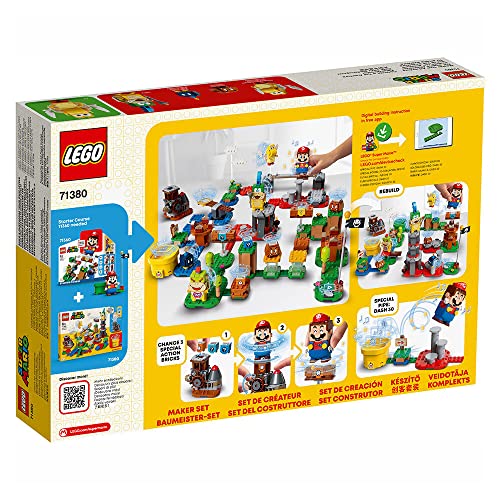 Super Mario Costruisci la tua Avventura - Maker Pack, Set di Espansione e Gioco Costruibile, 71380 - Lego - Immagine 8