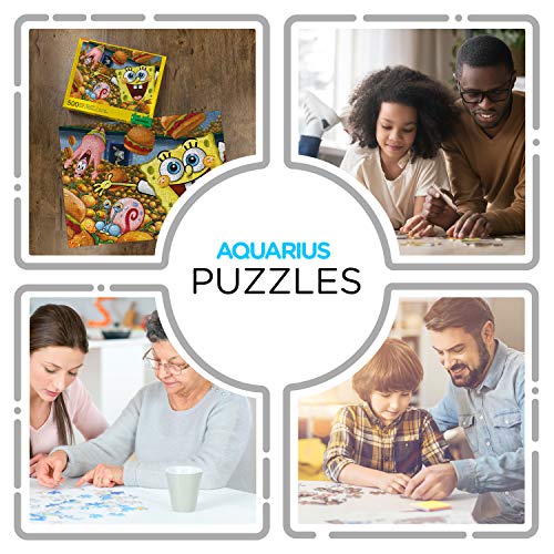 Aquarius Spongebob Squarepants Puzzle (500 Piece Jigsaw Puzzle) - Officially Licensed Spongebob Merchandise & Collectibles - Glare Free - Precision Fit - 14 X 19 Inches #TOP3