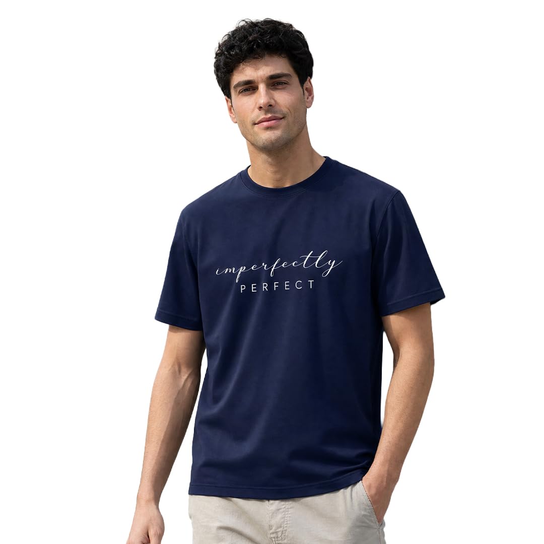 nobero Men's Cotton Regular Fit T-Shirt-picture-46