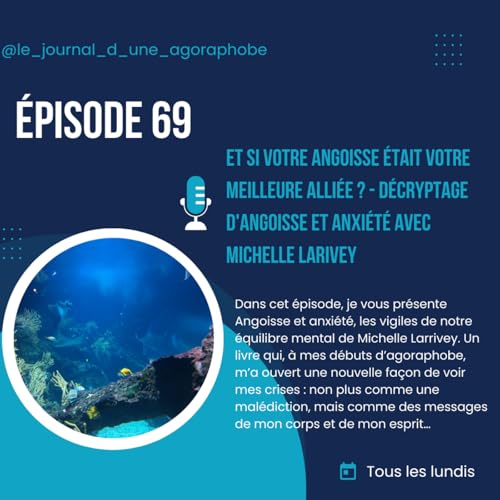 『Et si votre angoisse était votre meilleure alliée ? - Décryptage d'Angoisse et anxiété avec Michelle Larivey』のカバーアート