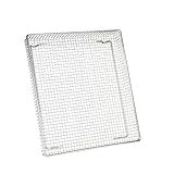 🥨【Facile da Pulire】La dimensione della griglia di raffreddamento è di 30x26.5x6cm,può essere utilizzata tranquillamente in lavastoviglie e non si corroderà o arrugginirà. È molto facile da pulire anche se viene pulita manualmente. Si prega di immergerla immediatamente dopo l'uso, spruzzarla con detergente e usare la spazzola per rimuovere i detriti superficiali dalle linee della griglia.