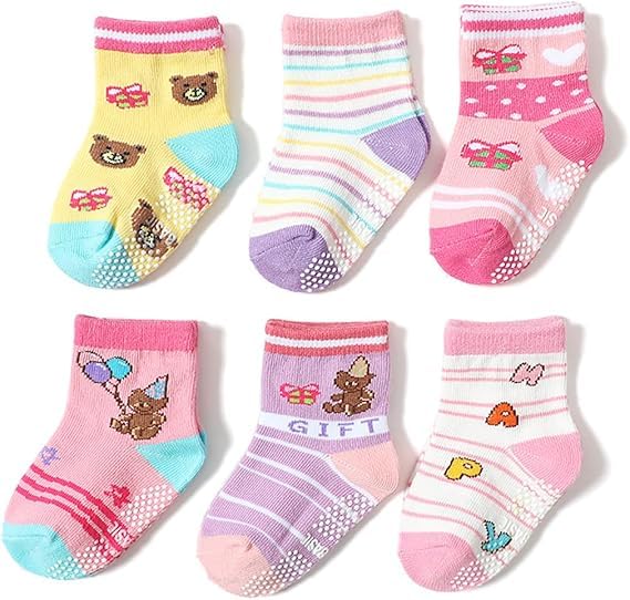 CUTEABLY Baby Cotton Socks, for Boys & Girls (3-4 Year, 12) 3