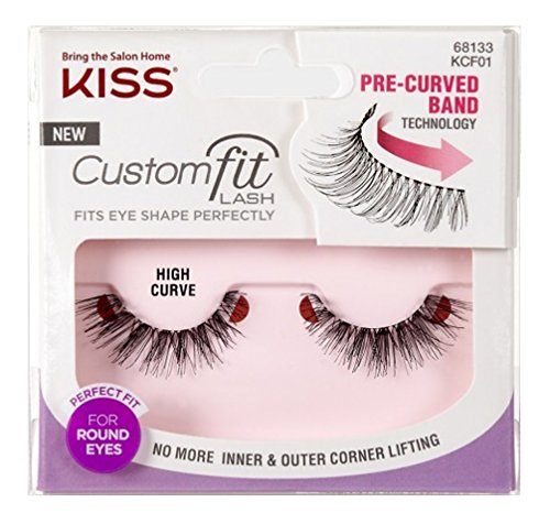 Kiss Custom Fit High Curve Lashes (6 Pack)