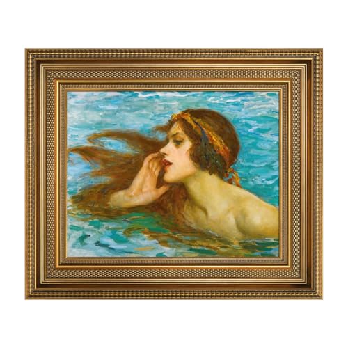 FOLKOR Antique French Canvas Frame for 20x24 Oil Paintings Diamond Art Prints, 2.4