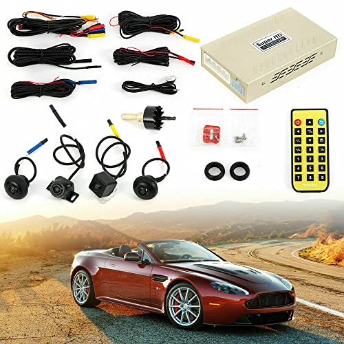 360 Degree Seamless Bird View Panoramic System 4-Camera Car Dvr Recording Kits with Hd Cmos Image Sensor for Provide The Driver A Clear 360 Degree Bird's-Eye View Around Vehicle