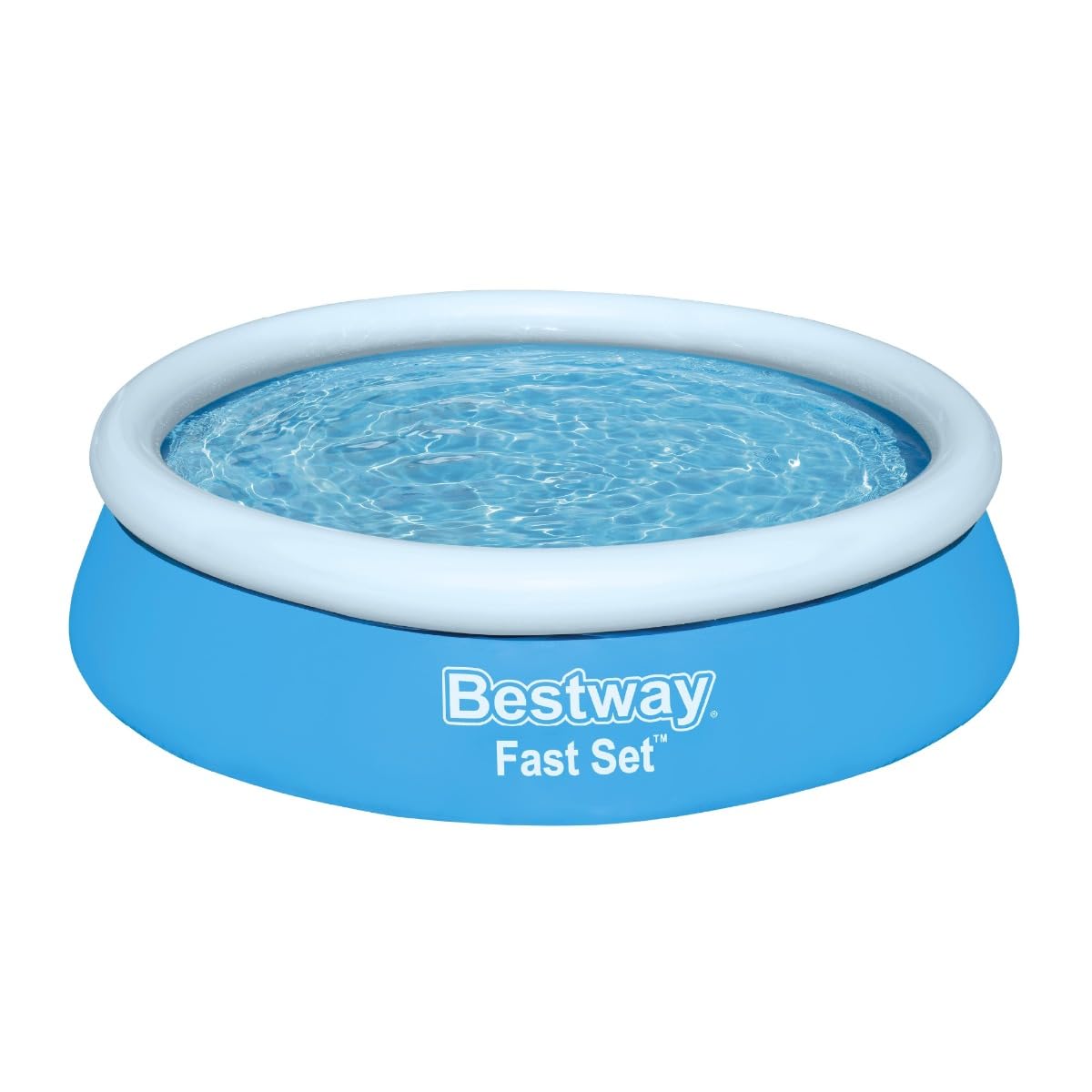Bestway 57392-​7 Piscina gonfiabile ad anello autoportante Fast Set da 183x51 cm