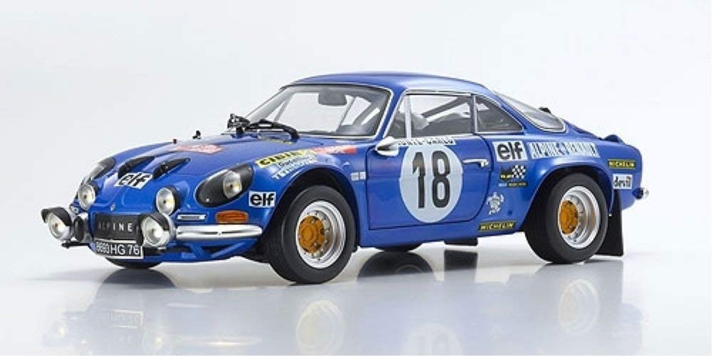 京商　【新品】アルピーヌ A110 ラリー・モンテカルロ 28 1/18スケール 京商 ミニカー | 京商 オリジナル 1/18 ルノー アルピーヌ A110