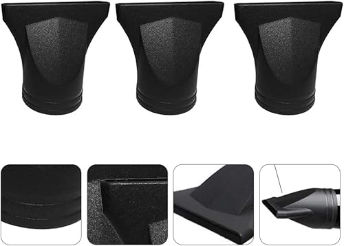 Miniatura 7 de Accesorio para secador de pelo, 3 piezas, boquilla de secador de pelo, reutilizable, de plástico, secador de pelo, difusor de repuesto, herramienta