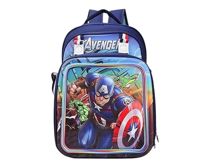 Image of Prancing Unicorn Children's Schoolbags Primary School Girls Boys Students Cartoon Unicorn Backpack Double Shoulder Bag For Girls Kids 6-7-8-9-10-12 Years Old Water-Resistant