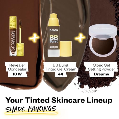 Image of Kosas BB Burst Hydrating Tinted Face Gel Cream with Buildable Coverage, 44