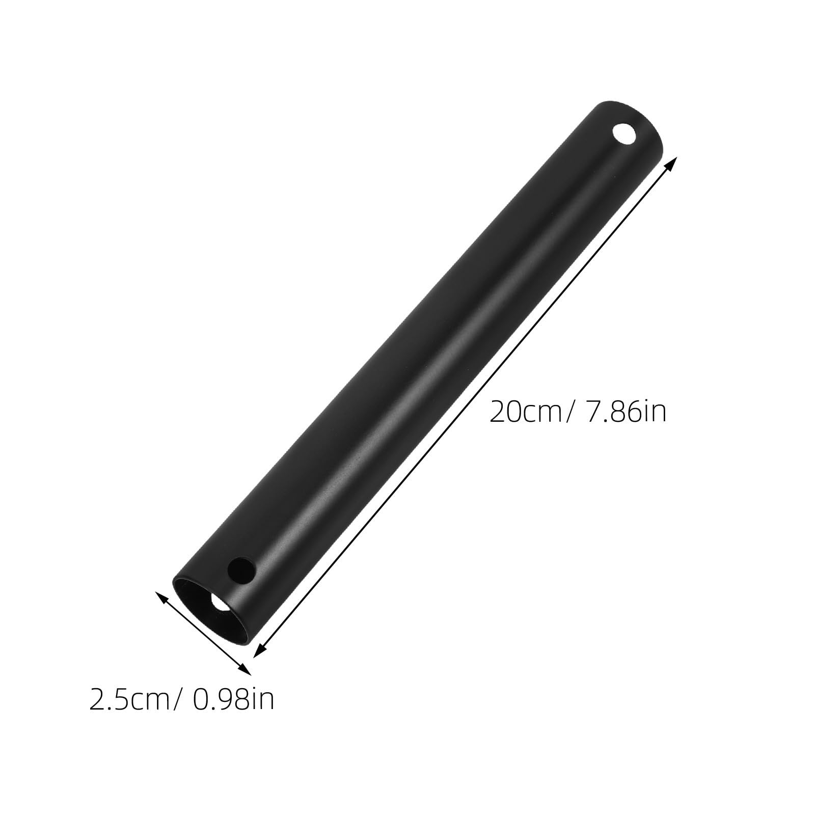 Asta di Prolunga in Ferro 20cm per Ventilatore da Soffitto, Tirante Compatibile, Accessorio per Ventilatori Soffitti Alti, Installazione Semplice e Design Salvaspazio