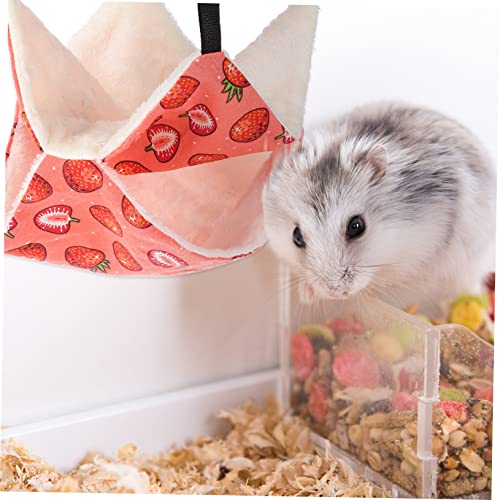 Ipetboom 10 Pçs Rede Cobaia Cama Hamster Acessórios Gaiola Furão Cobaia Esconderijo Gaiola De Rato A