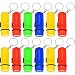 BBTO 24 Pieces Assorted Mini Flashlight Keychain Toy Flashlight Key Chain for Children and Toddlers