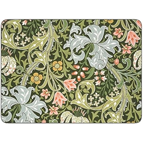 Castle Melamine William Morris Golden Lily Placemats - Set of 6 by Castle Melamine Cover