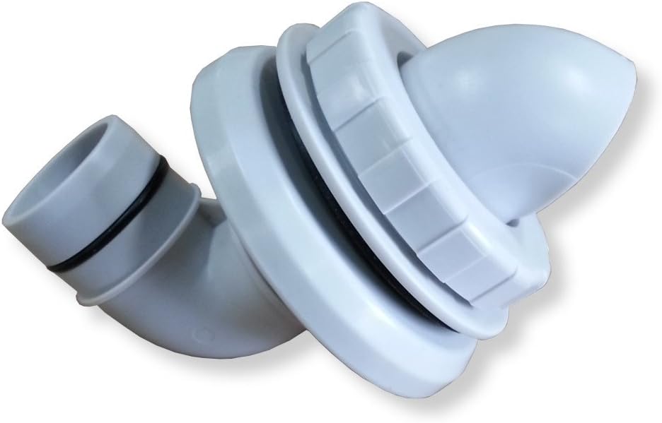 PolyGroup Summer Escapes & Summer Waves Complete Pump Water Return Fitting - 1.25 inch Inlet