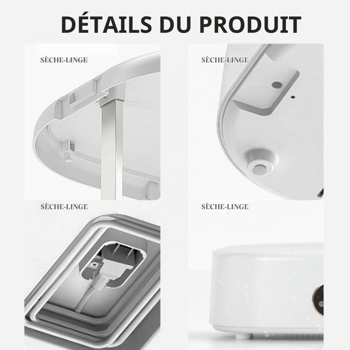 Machine À Repasser Automatique, Cuiseur Vapeur Pliable Et Sèche-Linge, Sèche-Linge, Machine De Séchage À Vapeur, Portable, Machine De Repassage Pour Vêtements Pliants Et Anti-Plis