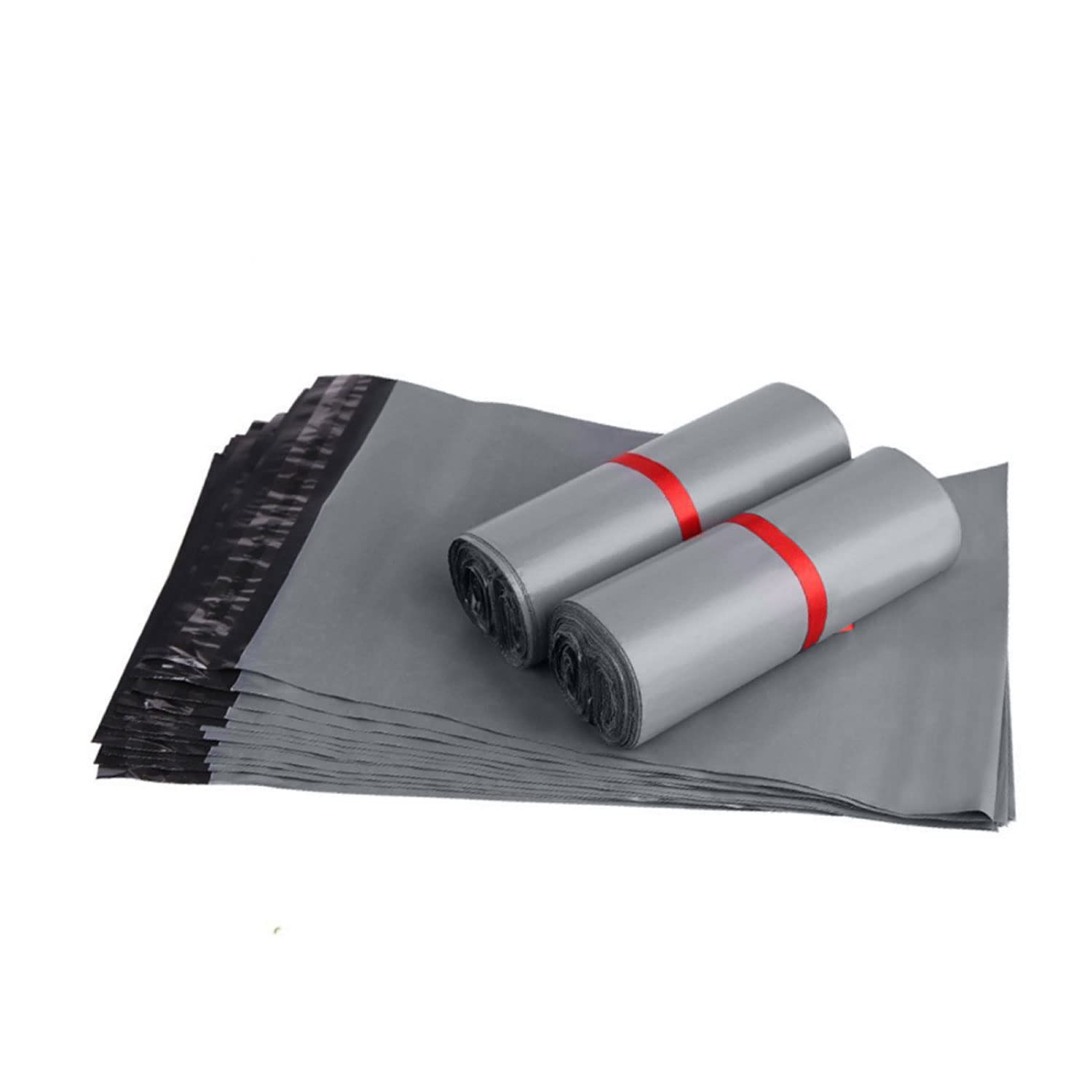 Mailing Bags - Strong Grey Sealable Parcel Bags with Self-Seal Closure - Waterproof and Lightweight Postage Bags for Packaging Postal, Parcels (50, 22x30 Inches)