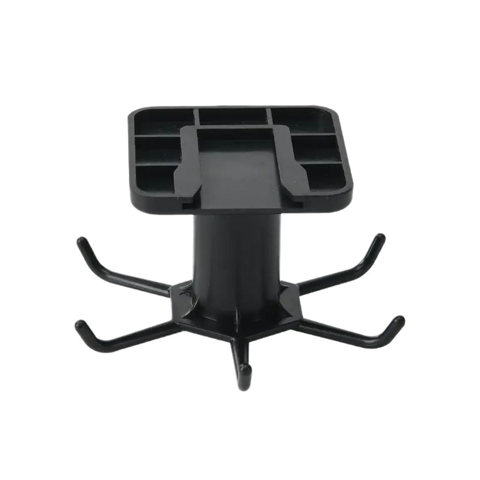HRXEXSBAM Punch-Free Rotating Wall Mount Shelf, Multifunctional Kitchenware Storage Rack for Kitchen Use(1pcs-B)