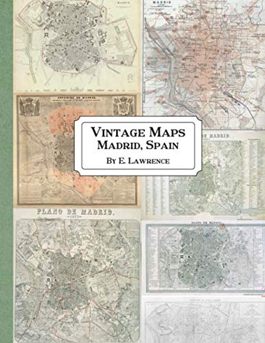 Vintage Maps: Madrid, Spain
