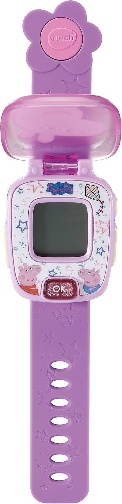 VTech 80-526004 Peppas Orologio educativo Rosa Orologio didattico