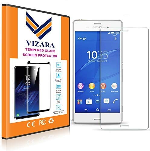 VIZARA™ 0.3 mm 9H Flexible Gorilla Guard Tempered Glass Screen Protector Shield for Sony Xperia Z3