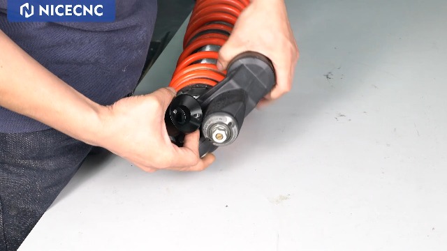 Image of NICECNC Black 32mm Fork Topcap Socket Tool Compatible with Can Am Maverick X3 4x4 Turbo DPS 2017, X3 R 4x4 XDS Turbo DPS 2018, X3 4x4 XRC Turbo DPS 2019, See Fitments