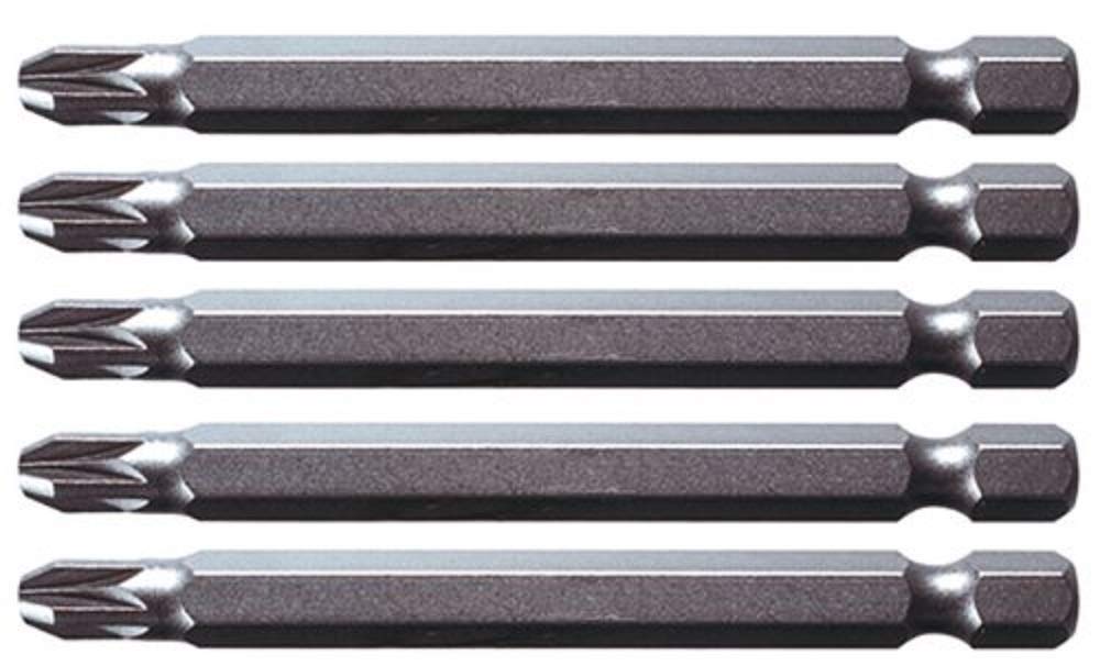 Ks Tools Silber 911.7728 75Mm Pz2 1/4-Inch Classic Bits (5 Pieces)