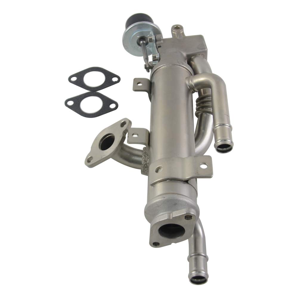 Enfriador de EGR de recirculación de gases de escape Sello de la aleta del regulador Compatible con A4 A6 2005-2008 BLB BNA BRE 03G131512R 03G131512AL