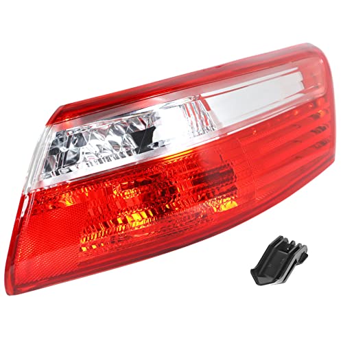 1-Pack Right Outer Piece Rear Tail Light Brake Lamp Replacement For 2007 2008 2009 Toyota Camry Passenger Side #TOP1
