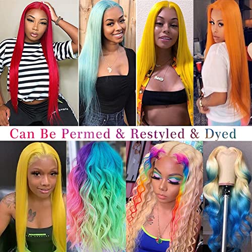 Tuneful 28 Inch 613 Lace Front Wig Human Hair Transparent Lace 220% Density Straight 613 HD Lace Frontal Wig Human Hair 13x4 Blonde Lace Front Wigs Human Hair Pre Plucked with Baby Hair - Image 7