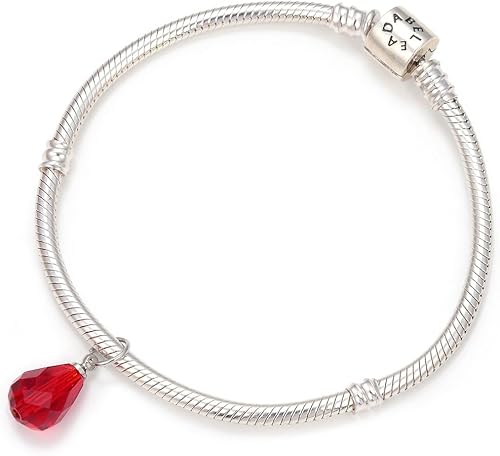 Miniatura 5 de Adabele Birthstone Pendant Drops with Clasp Loose Heart Pendant Drop Beads for Gemstone Pearl Glass Wood Earrings Bracelet Necklace Keychain Rosary