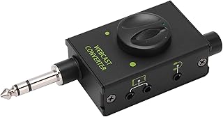 Zunate Sound Card Converter, Live Recording Computer Game Sound Card Audio Converter Multifunctional External Sound Adapter for Mixer Live Recording Computer Games