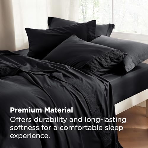 Image of Bedsure Twin Sheets Set - 3 Pieces Soft, Breathable, Cooling Bed Sheets | Easy Care, Deep Pocket, Fade Resistant, Shrink Resistant, Sturdiness, Lightweight, for Spa, Hotel, Guest Bedroom