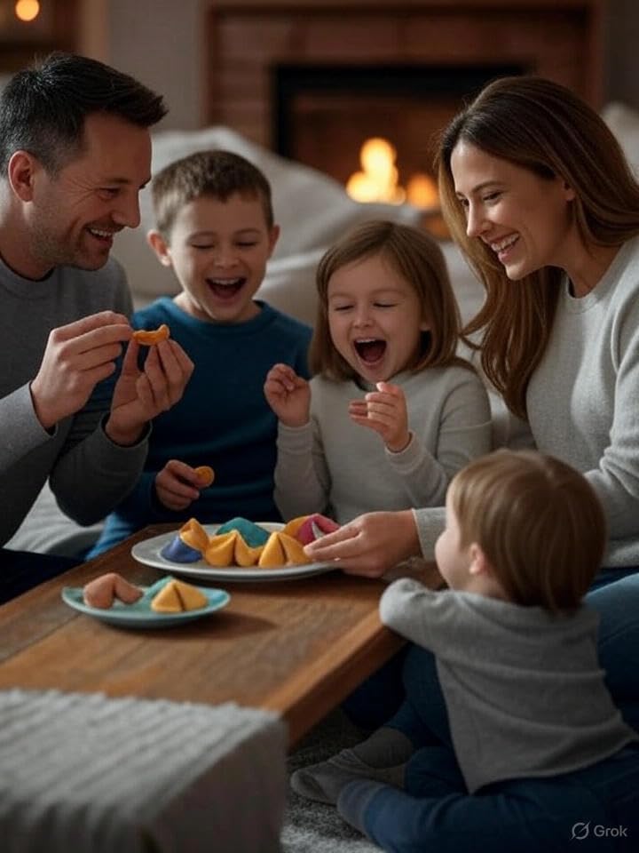 Miniatura 9 de Fortune Cookies - Paquete de 50 galletas de primera calidad de Estados Unidos horneadas individualmente, paquete a granel, galletas chinas de la