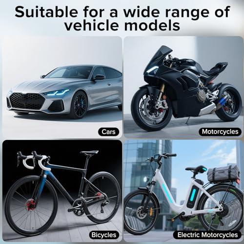 Seconero 24 Stück Bremsen Entlüften Hohlschraube 6 Größen mit Kappe,Entlüftungsschraube für Bremsen,Viele Fahrzeugtypen,Motorrad,Fahrrad,M6x1mm, M7x 1mm, M8x1,25mm, M10x 1mm, M12x1mm, M10x1,25mm