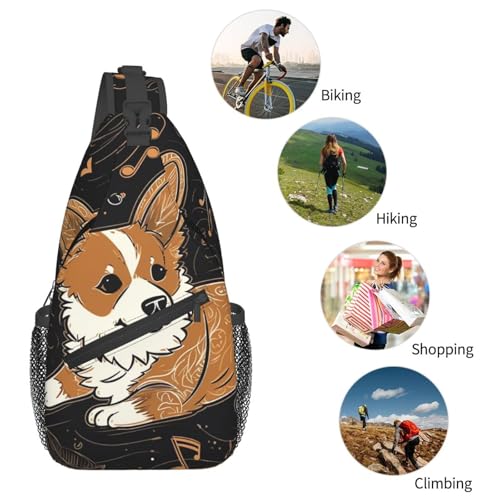 Mochila tipo bandolera pequeña para senderismo unisex miniatura 6