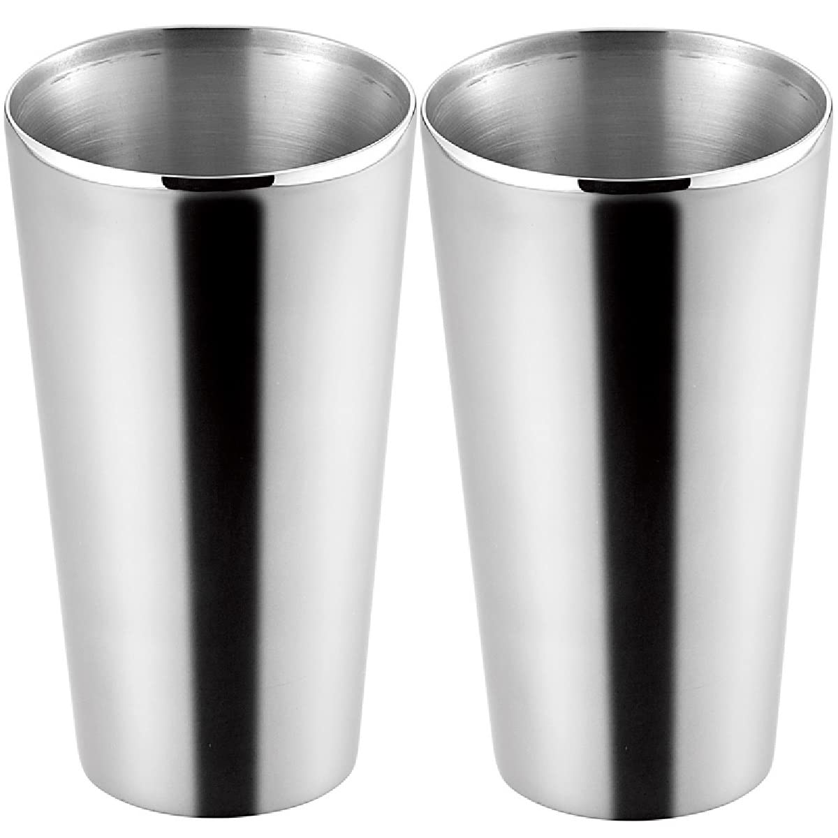 Amazon | SUSCUP サス2重ストレートカップ 250ml 2客セット メイド