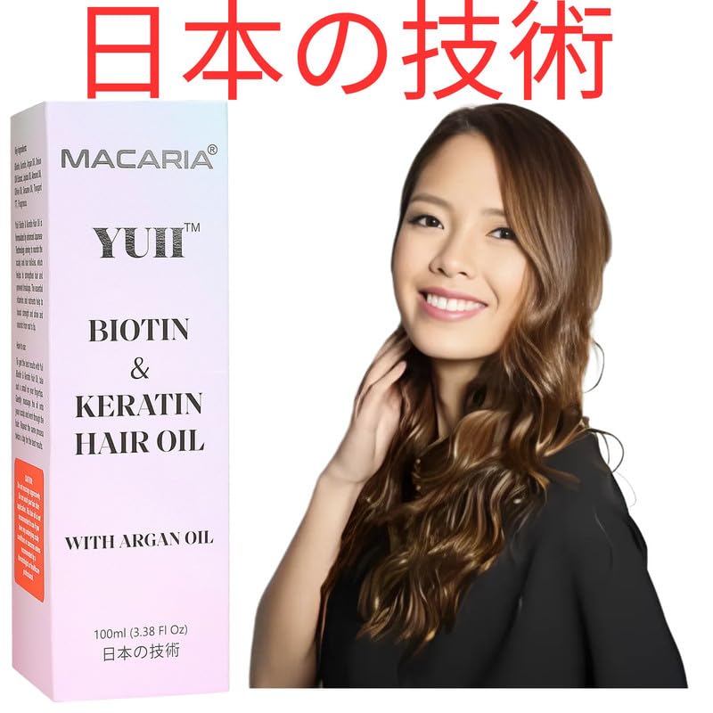 MACARIA Yuii Biotin Hair Spray Oil By Japanese Technology