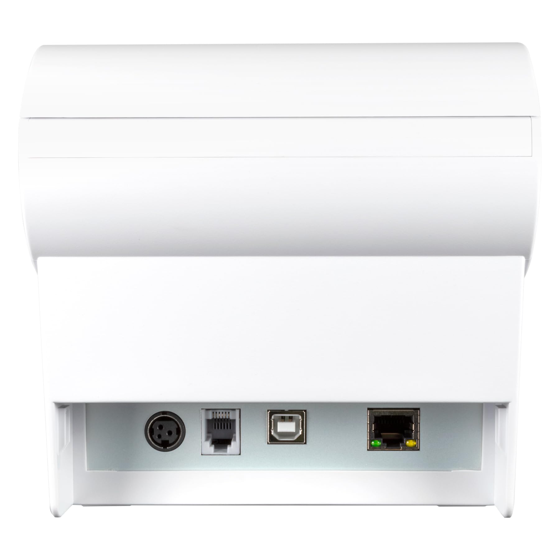 Unykach Stampante termica POS5 White con connessioni USB, RJ12, RJ11 e LAN e compatibile con Windows, JPOS, OPOS, Linux, Android e Mac