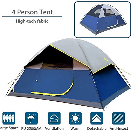 Carpa para camping liviana para 1 persona impermeable miniatura 6