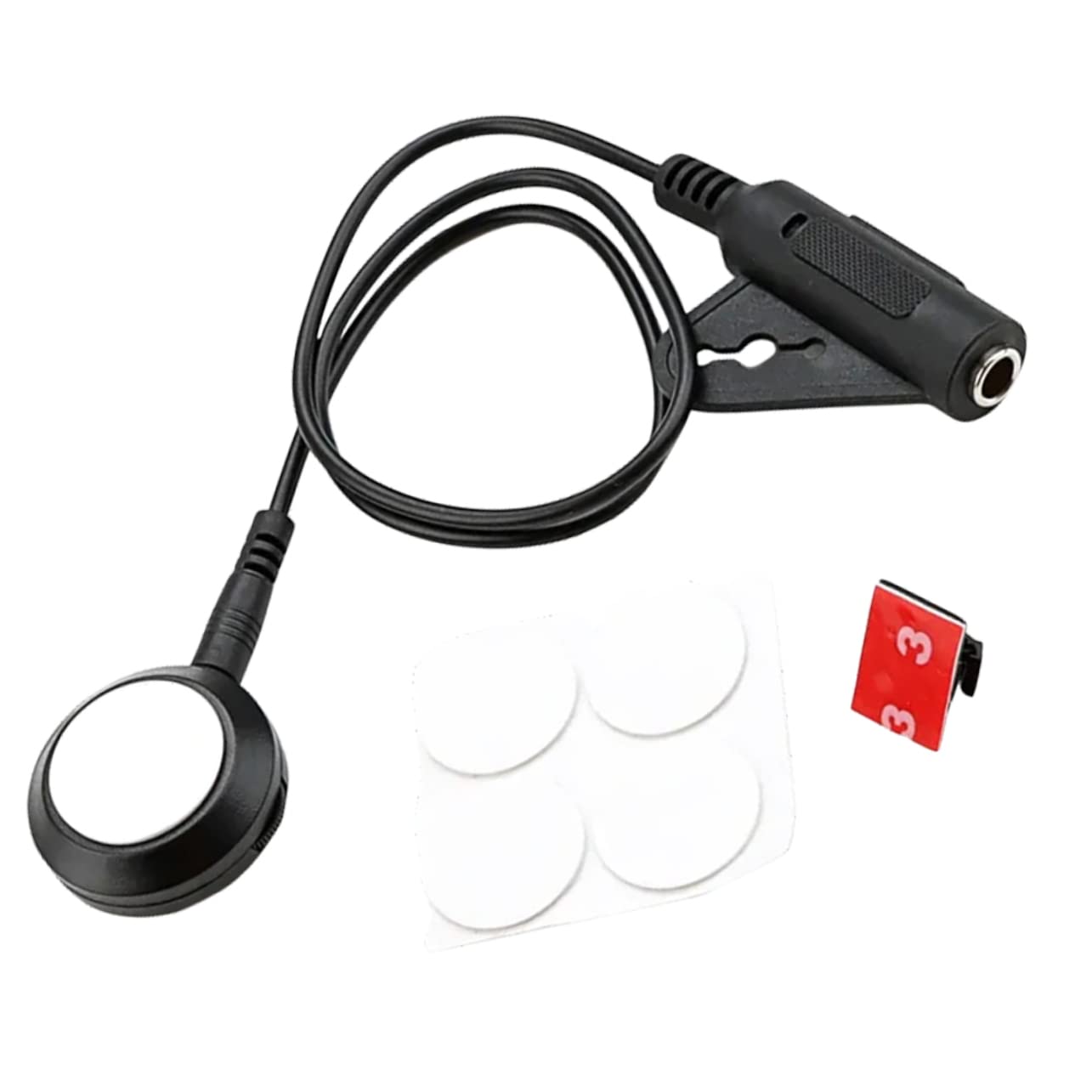 BESTonZON Akustikgitarre Tonabnehmer Gitarren-tonabnehmer für Akustikgitarren Pickups für Schalllochmontage Robuste Materialien Anschluss an Verstärker oder Aufnahmegeräte