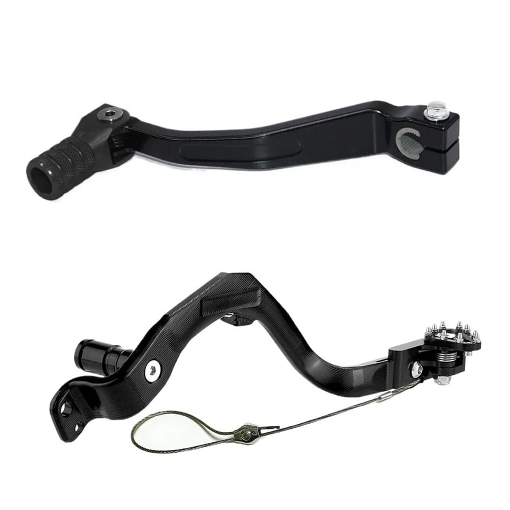 Klyvbwhj Black Combination Motorbike Shift Lever Gear Motorcycle Accessories Parts Rear Foot Brake Lever Pedal Peg Shift Change Shifter For Crf300l Crf 300L Rally 2021 2022