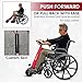 EZ Ride+ Wheelchair Power Assist Attachment – Electric Handcycle Motor Kit Turns Wheelchair Into Scooter – Lightweight Easy to Use Mobility Accessory + Bag & Charger – EZR-2